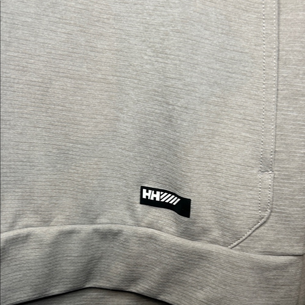 Helly Hansen Light Gray Quarter-Zip Pullover - image 2
